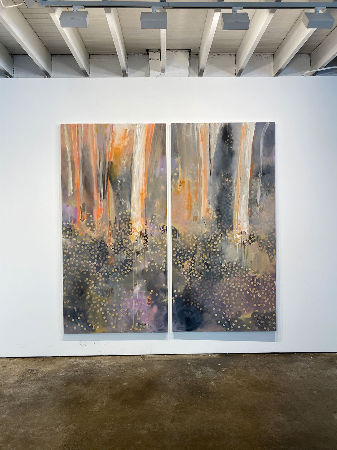 Installation view of artwork by Dan Kyle