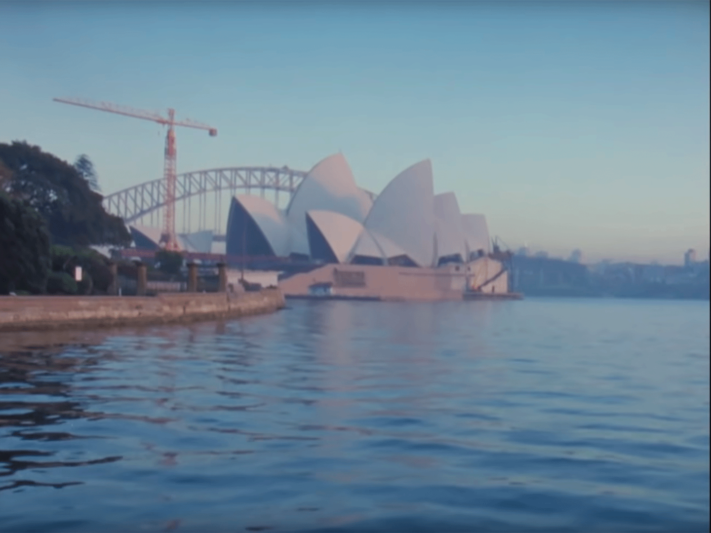 Film still from Autopsy of a Dream, the Sydney Opera House documentary 