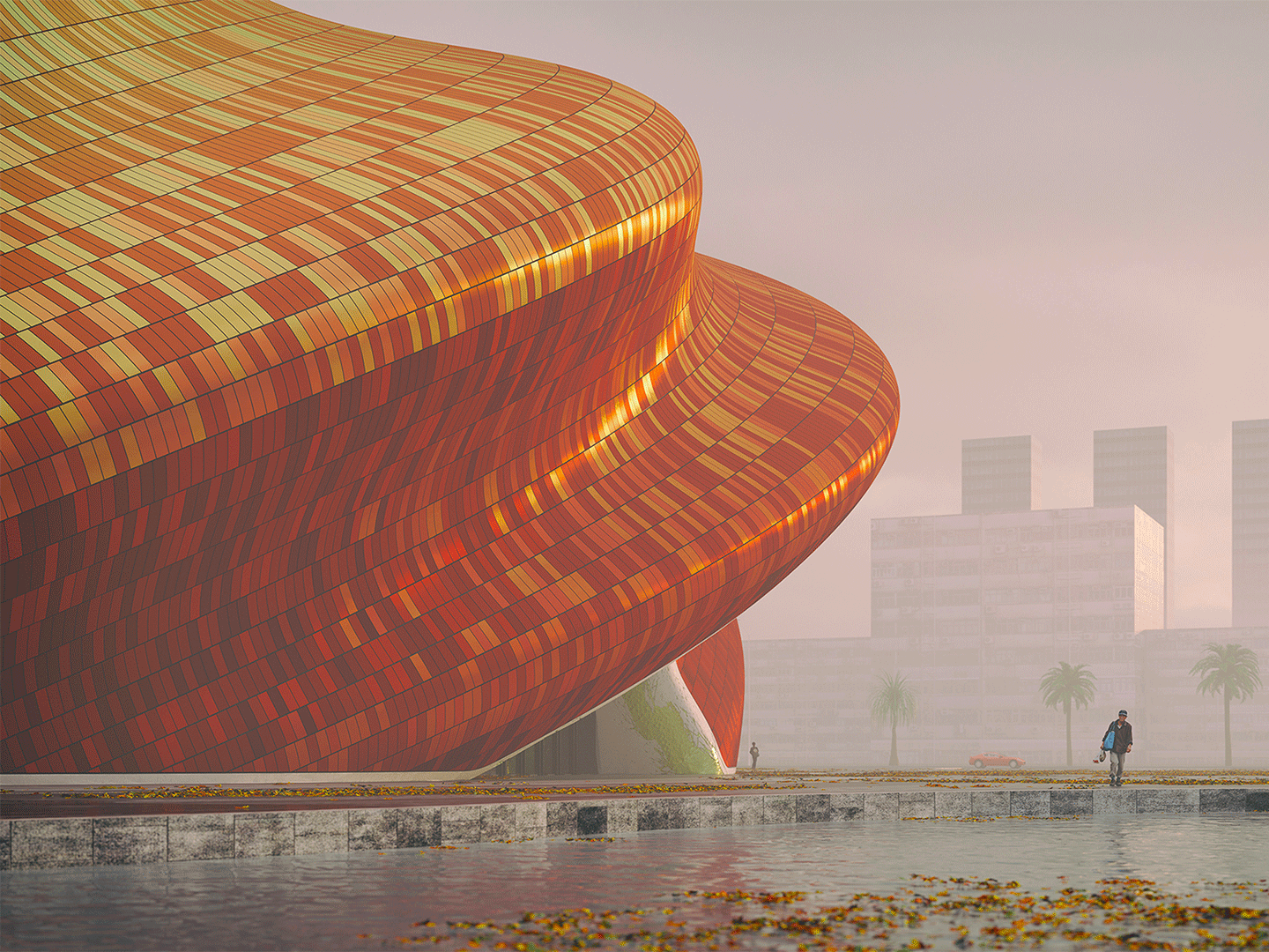Guangzhou Show Theatre in China by Steven Chilton Architects 