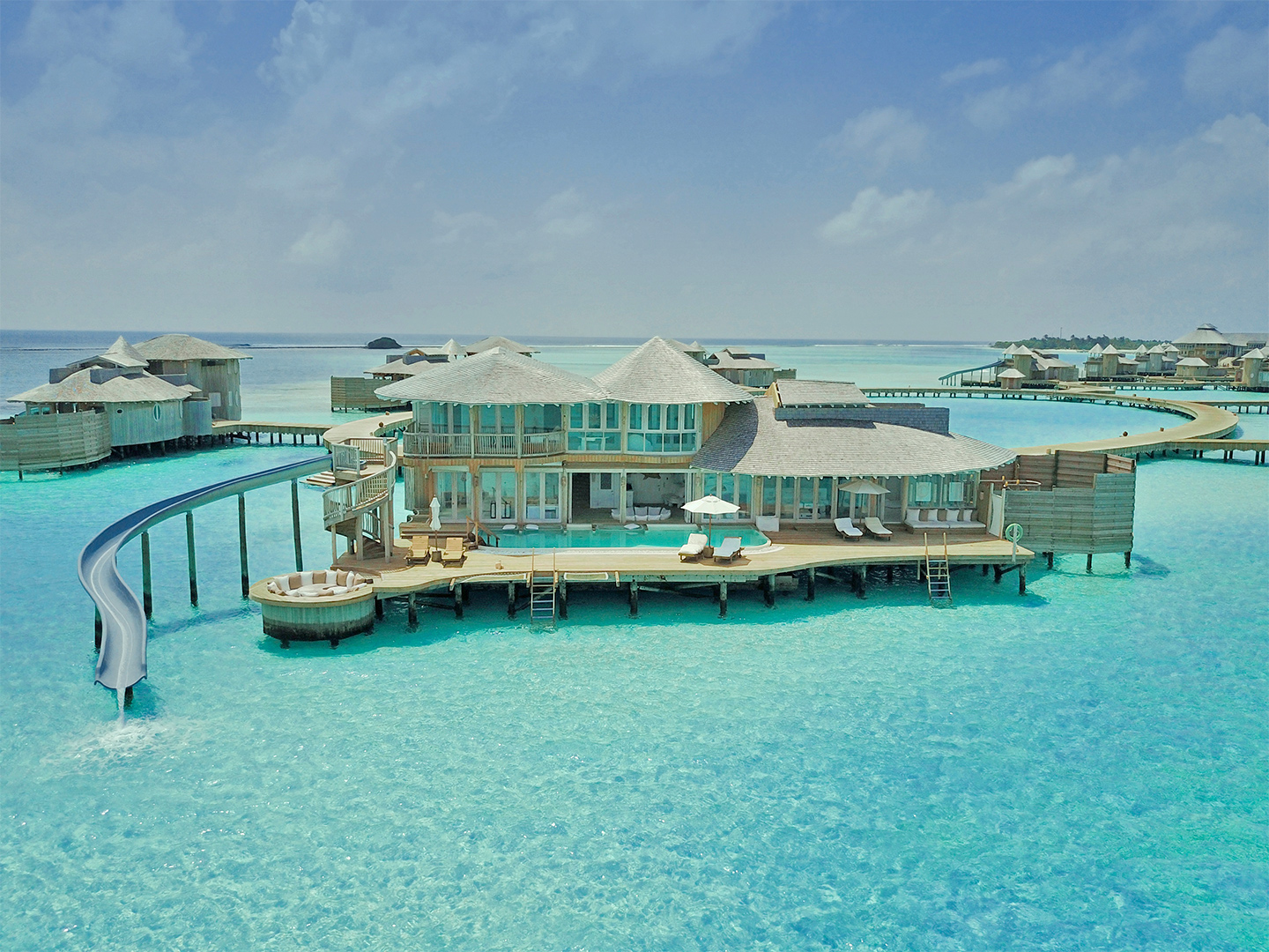 Become a resident at a luxury resort in the Maldives