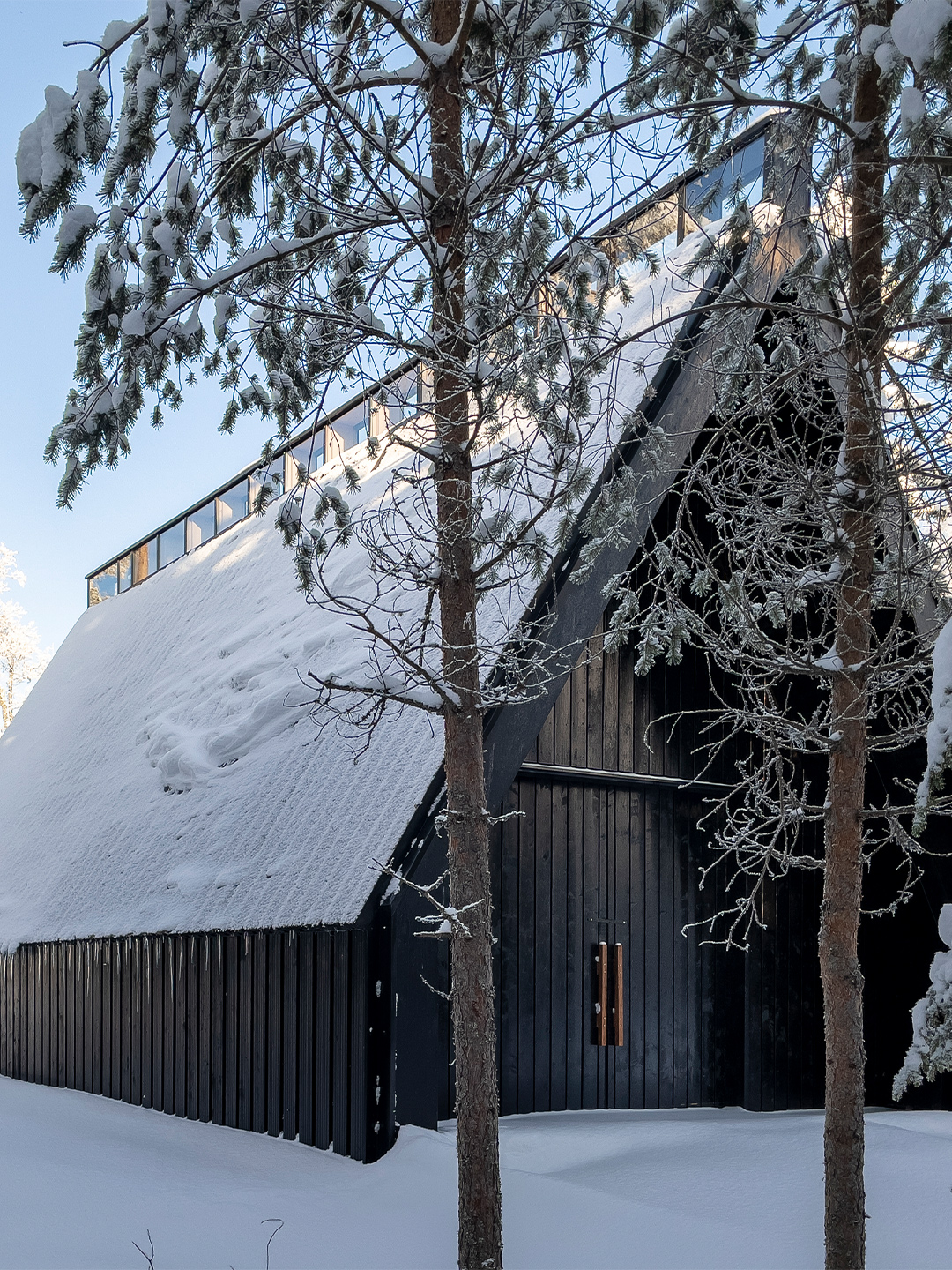 The Forest Chapel in Finland by NOAN