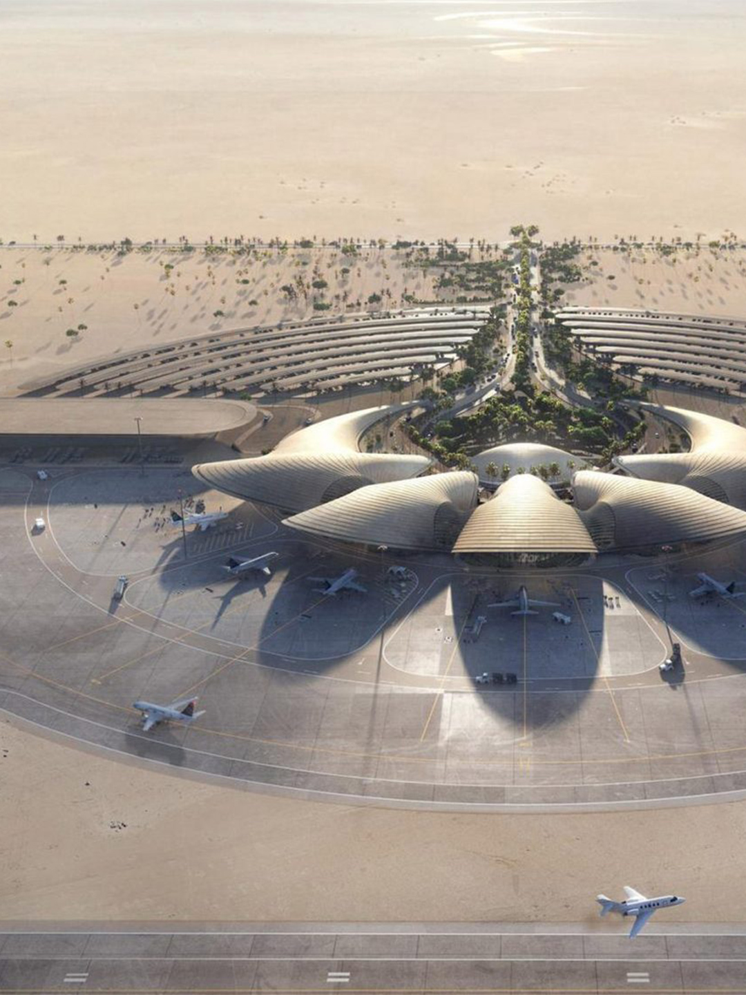 Red Sea International Airport by Foster and Partners