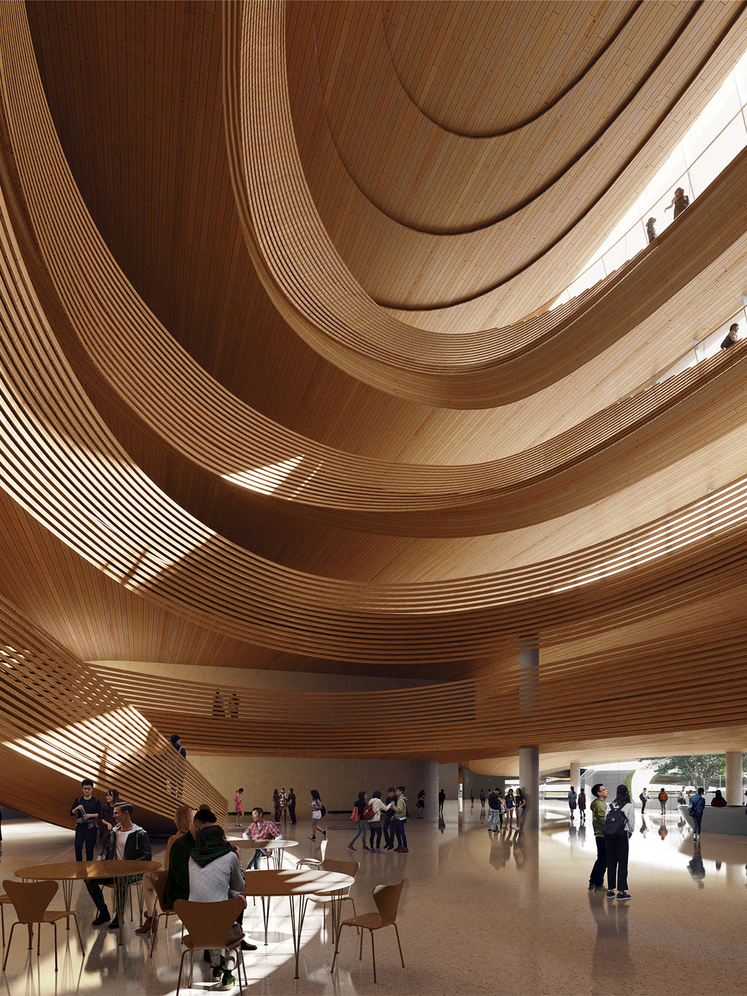 Jiaxing Civic Centre in China by MAD Architects