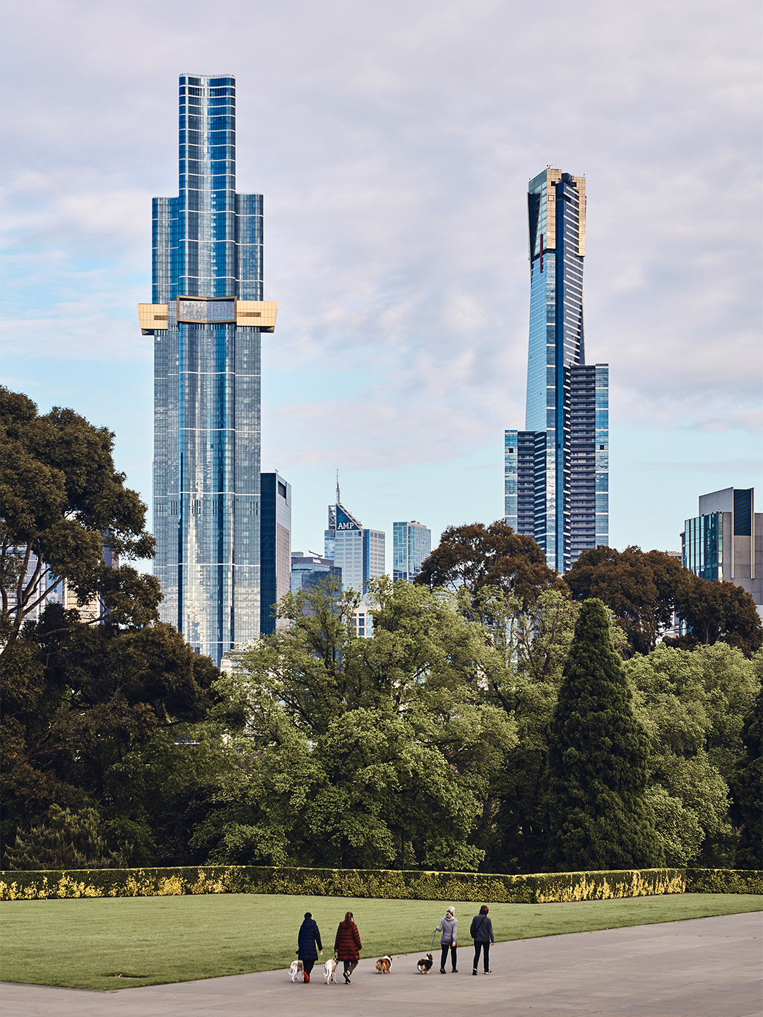 Australia 108, the southern hemisphere's tallest residential tower, located in Melbourne, Australia. 