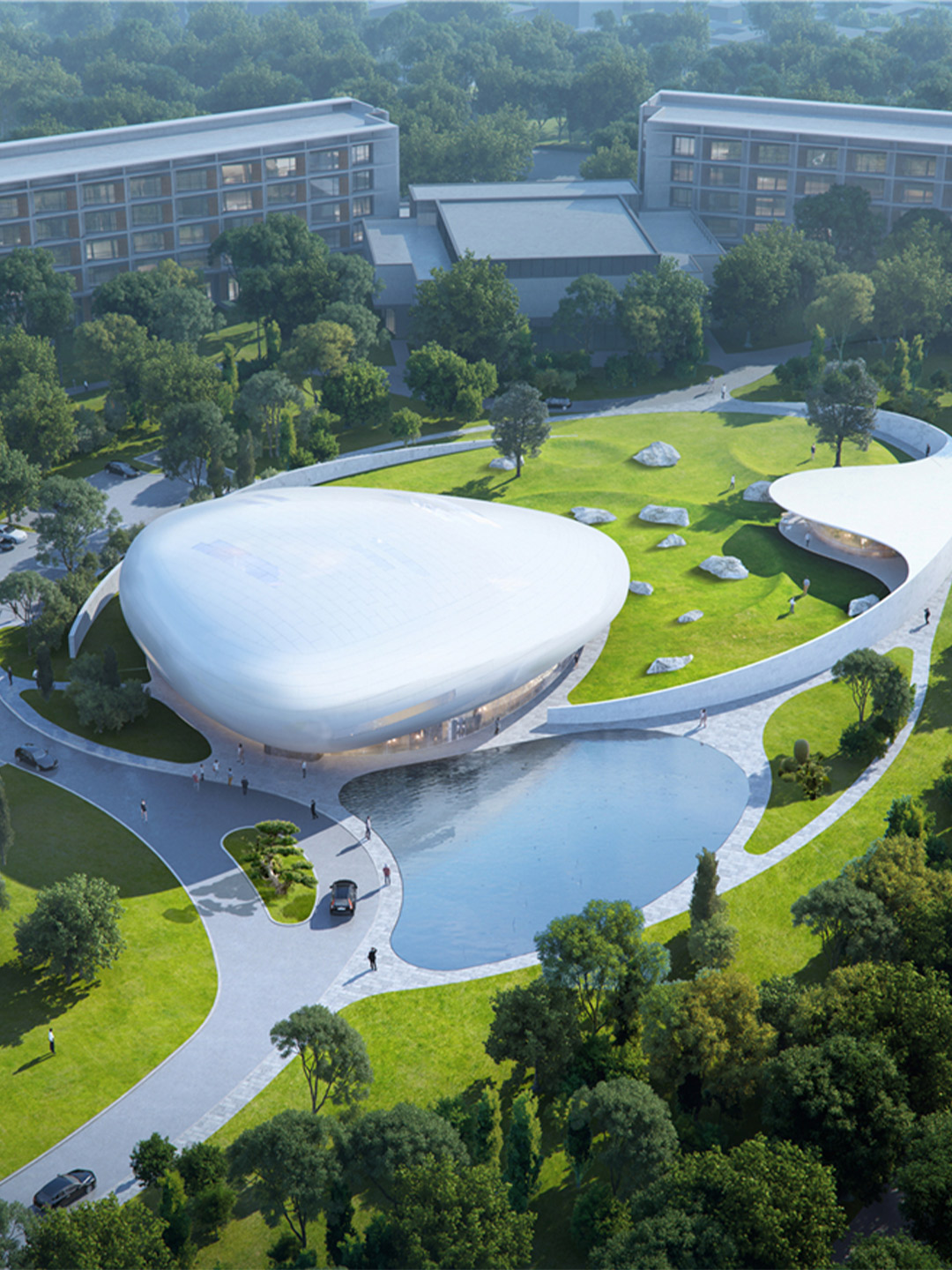 Aranya Cloud Centre (Center) by MAD Architects