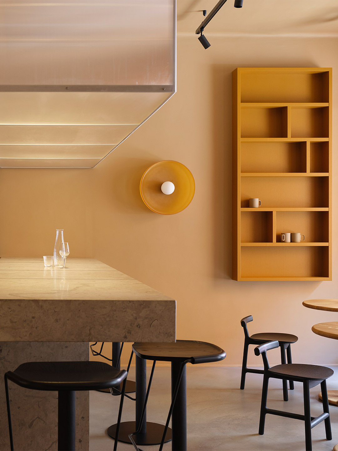 The Samsen Atelier workspace and wine bar in Sweden by Note Design Studio