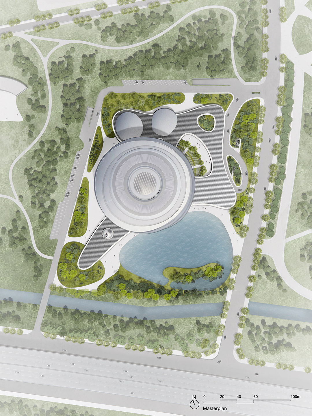 Hainan Science and Technology Museum by MAD Architects 