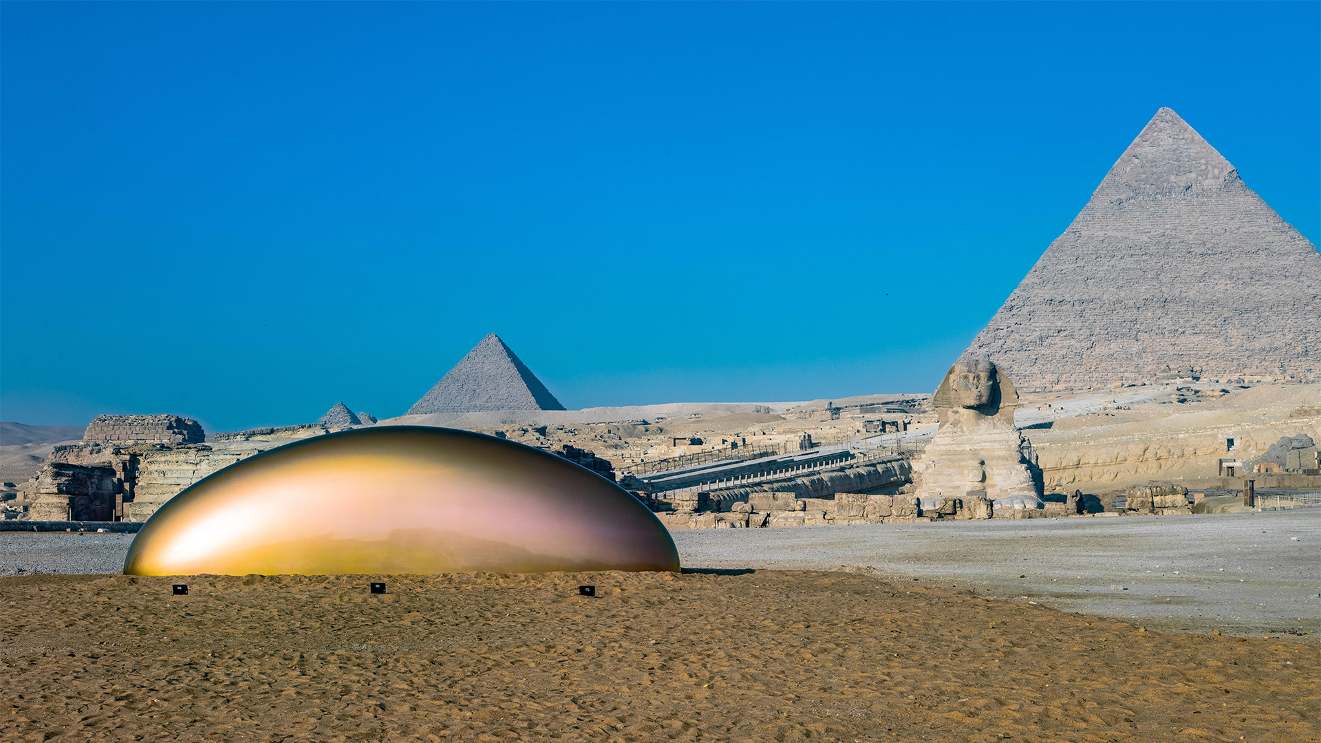 Daily Architecture News Egypt Giza Pyramids Exhibition