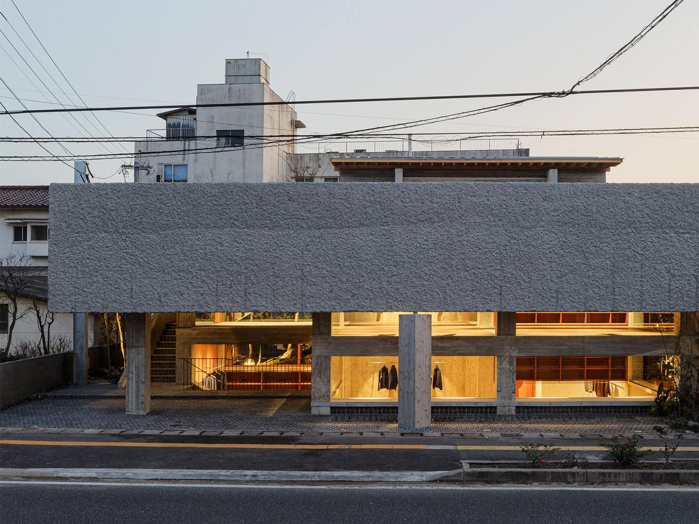 Oharasando Building in Hita City, Japan by Toru Shimokawa