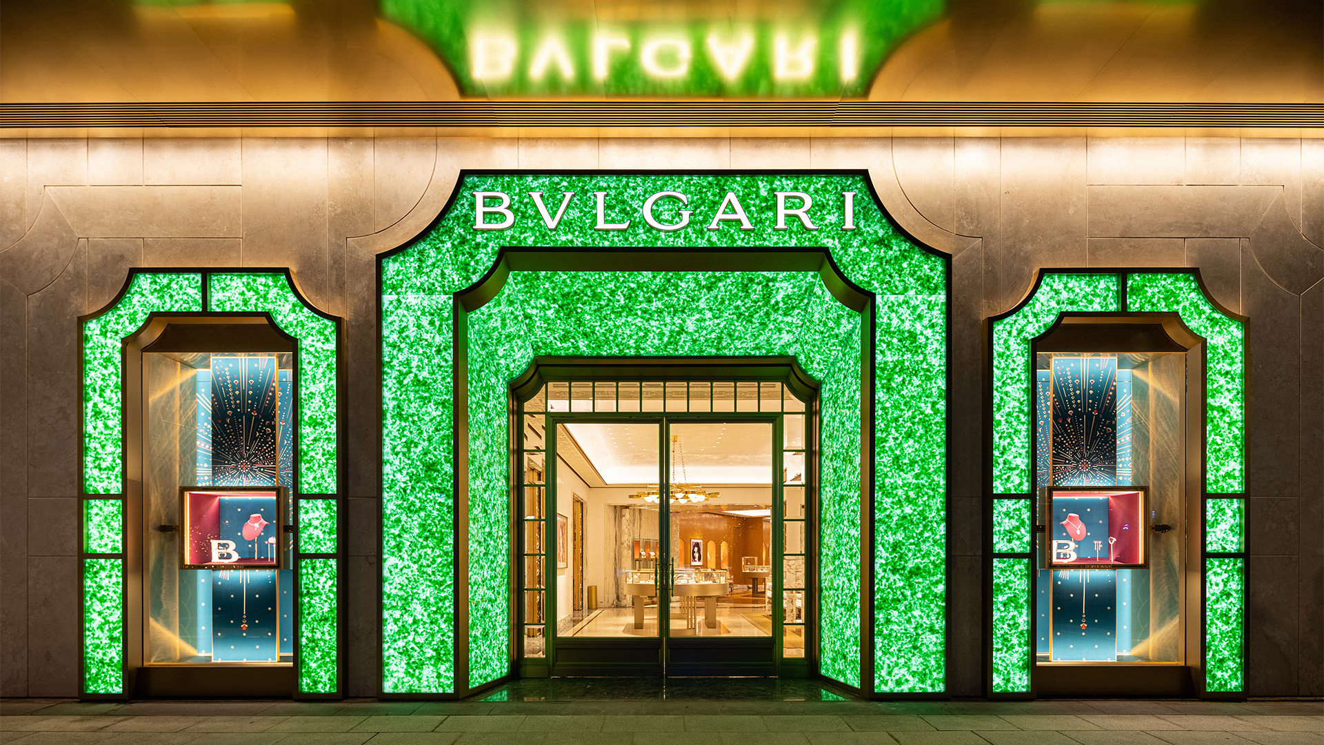 MVRDV unveils the Art Deco-inspired facade of Bulgari Shanghai 