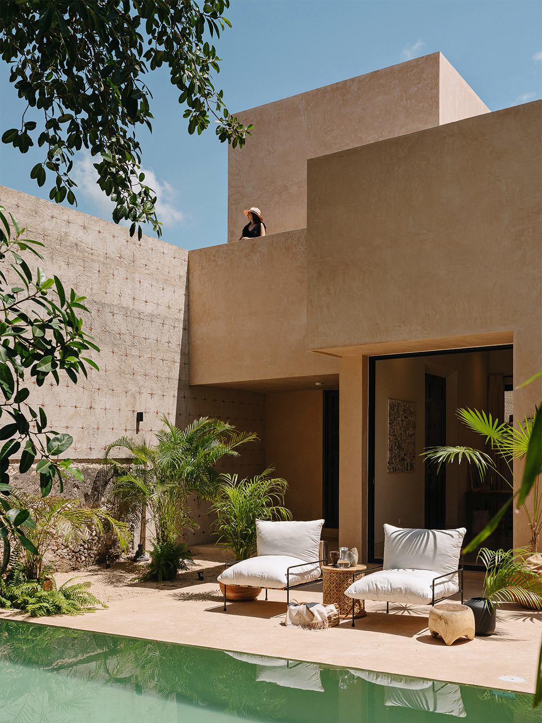 Home tour: A lush oasis rests at the heart of Casa Huolpoch in Mexico