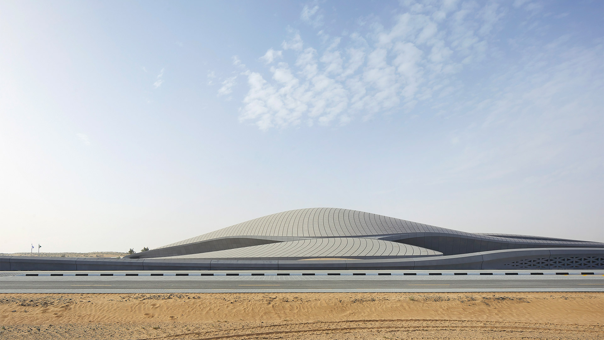 BEEAH Group headquarters in Sharjah by Zaha Hadid Architects