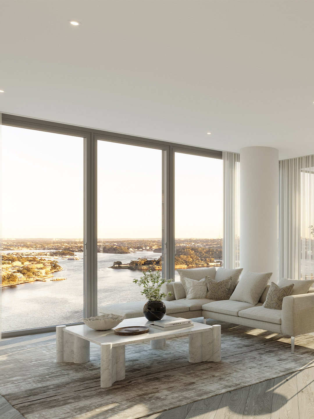Watermans Residences at One Sydney Harbour by Lendlease and Renzo Piano, Sydney, Australia. 
