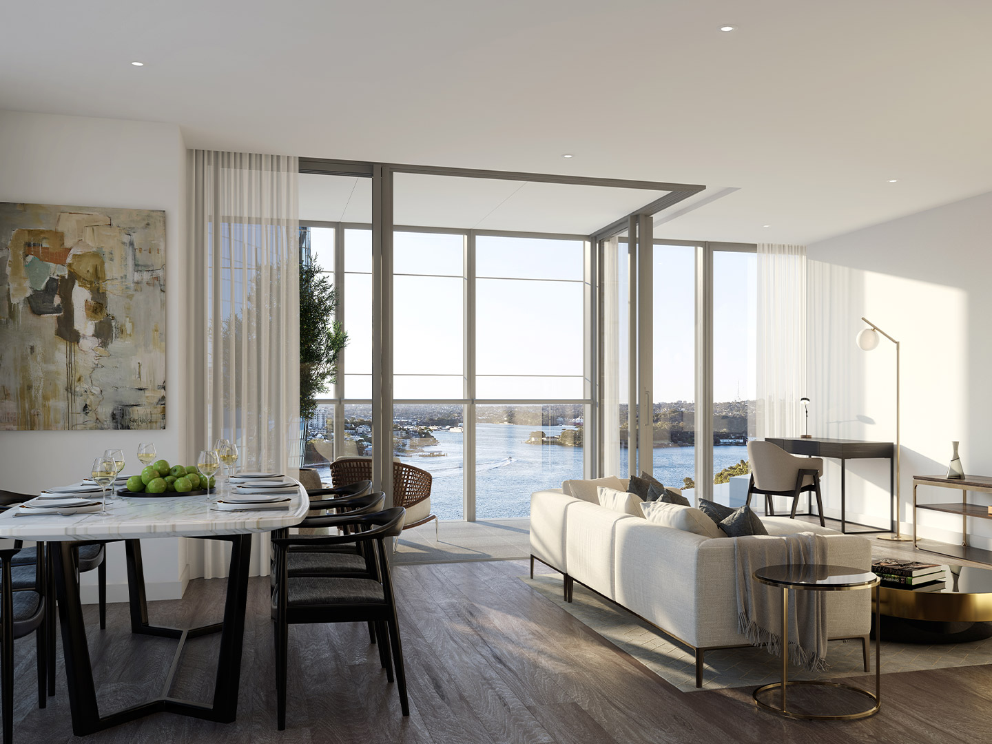 Watermans Residences at One Sydney Harbour by Lendlease and Renzo Piano, Sydney, Australia. 